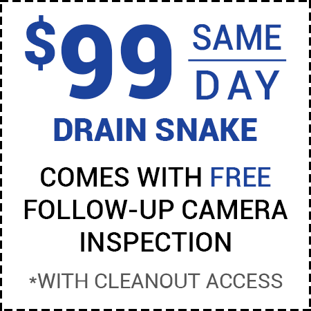 99 Off Drain Service - Call For Details